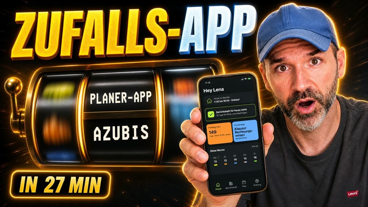 Azubi-App ohne eine Zeile Code